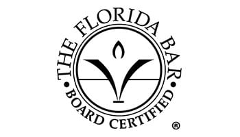 The Florida Bar Board Certified seal